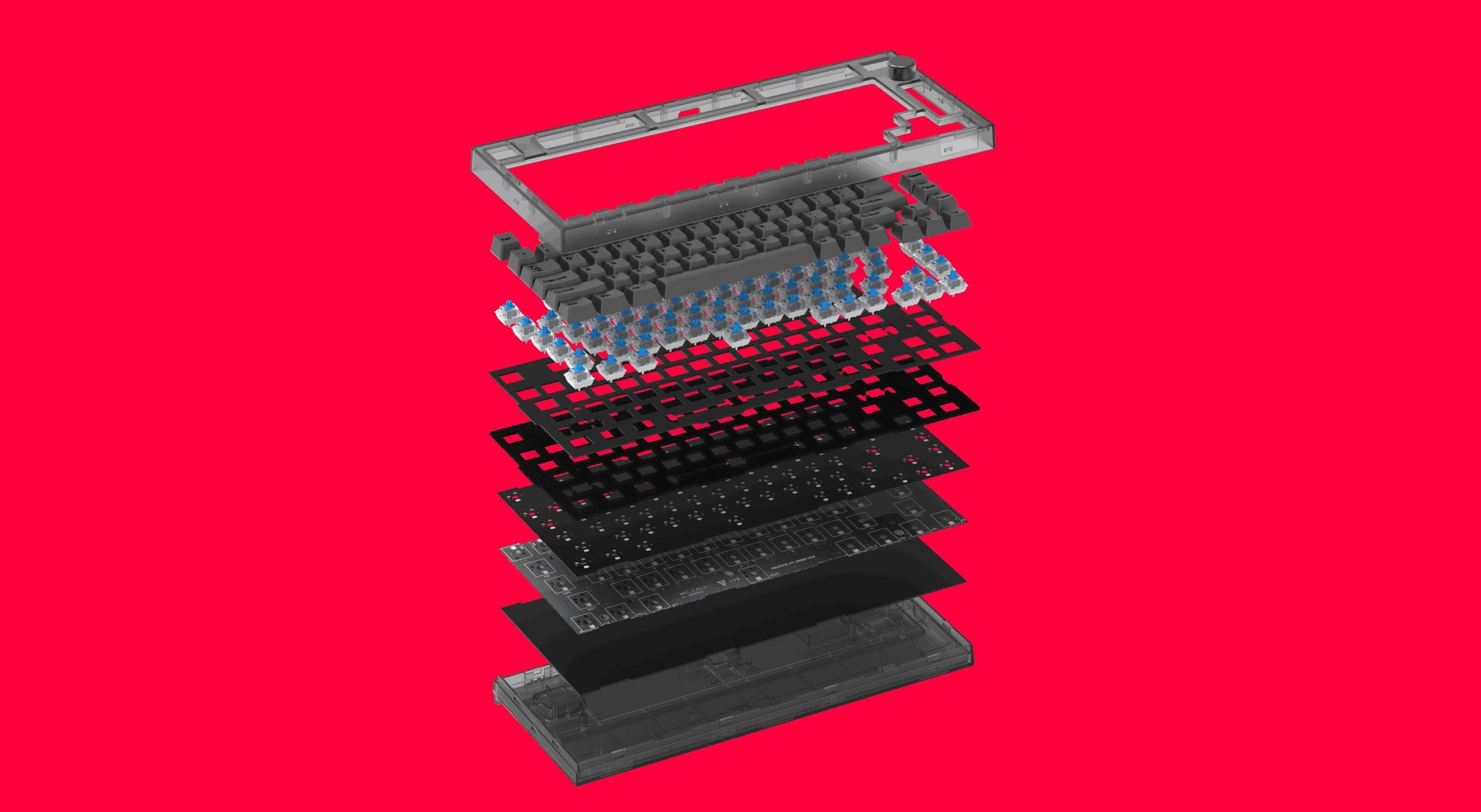 What is Keyboard Plate & Case Foam?
